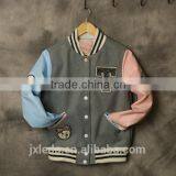 Custom Slim Fit Baseball Jacket for Woman thumbnail-2
