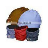 Soft,warm,windproof Gray Adult Fleece Neck Gaiter Scarf Factory thumbnail-4