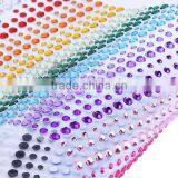 Custom Popular Wholesale Self Adhesive Crystal Sticker Sheet for Car thumbnail-3