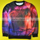 Sublimation Galaxy Print Hoodies for Men thumbnail-1