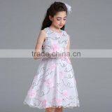High Quality Fancy Flower Kids Puffy Dress Baby Girls Party Dress Design#L7790 thumbnail-1