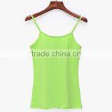 100% Cotton Women Custom Wholesale Tank Tops Athletic Gym Singlets thumbnail-2