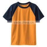 Bulk New Model Fashion Custom Kids Raglan Sleeve Sport Dry Fit Polyester t Shirt thumbnail-3