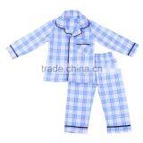 2017 New Arrival Boys Baby Kids Girls Toddler Pajamas Gingham Seersucker Family Christmas Pajamas thumbnail-3