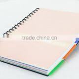 Cheap PP Cover Student Notebook Colors Spiral Binding Planner Custom thumbnail-2