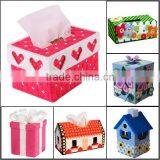 Red Heart Kits Suppliers Plastic & Cotton Cross Stitch Sets Tissue Box thumbnail-1