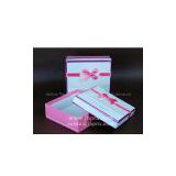 pink square  paper packaging box