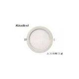 Flat Ceiling Led Round Panel Light In Shopping Mall , 1250LM