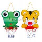 Children's Sports Toy Cartoon Basketball Board Indoor Hanging Mini Basketball Frame Hoop for Kids thumbnail-2