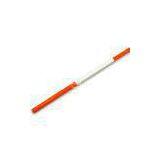 Red and white carbon fiber telescopic range Pole for Topcon Sokkia GPS receiver