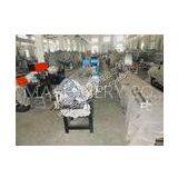 Galvanized Sheet Downspout Portable Roll Forming Machine With Fly Saw Cutting