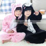 Sister or Brother Flannel Fleece Cartoon Onesie With Top Quality thumbnail-1