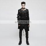 Punk Rave Men's Gothic Black Chest Harness-top Armor S-236 thumbnail-4