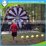Giant outdoor sport double layer inflatable dart board for dart game