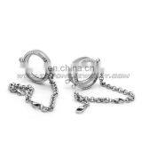 Gold Plated Locklet Design Cubic Zincon Bracelet Stainless Steel thumbnail-5