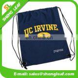 Custom Cool Eco Drawstring Cotton Bag Wholesale thumbnail-1