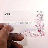 Custom High Class Spot UV Transparent Plastic Business Card for Promotion thumbnail-6