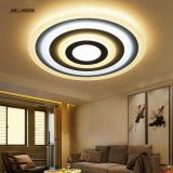 Modern LED Chandelier Lights Lamp 24w-108w dinning room/bedroom Acrylic+Metal Dimmable Pandent Hanging Chandeliers 220v