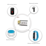 SOSLLI Rechargeable 702030 3.7v 400mah Lipo Battery for Wearable Device With Great Price thumbnail-5