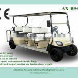 Electric 8 Person Golf Cart for Sale With Powerful DC Motor thumbnail-1