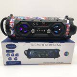 Ultra Bass 5 Inch Bazooka Style Surround Blue Tooth Wireless Powered Speaker With LED Lights thumbnail-2