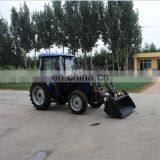 Agriculture 55hp tractor, garden tractor with front loader