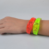 Custom Woven Rubber Flashing Light Bracelets thumbnail-3