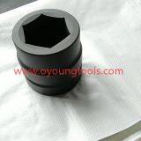 40CR-V Steel Impact Socket,65mm,Punch Forged,Black Sand Finished thumbnail-4