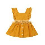 RTS Girls Sleeveless Dresses for Summer Toddler Clothes for Summer thumbnail-3