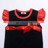 Ins 2019 SUMMER Fly Sleeved Girls Romper Newborn Baby Girl Bow Romper Jumpsuit Free Ship thumbnail-5