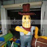 Outdoor Decorations Inflatable West Cowboy Doll Toy, Inflatable Texas Tom Corn Man Cartoon on Sale thumbnail-2