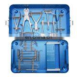 Instrument Orthopedic High Quality Micro Plate Instruments Set Trauma Plate Instruments Set Titanium Micro Plate Set