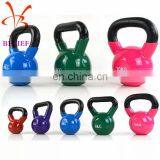 Factory Wholesale Colored Vinyl Rubber Coated Kettlebell thumbnail-4