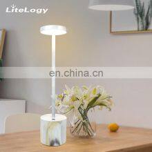 Luxury Modern Decorative Nordic Bed Side Table Lamp Marble