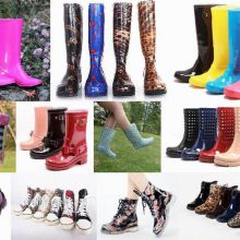 Various Hi-Q Women PVC Rain Boots, New Fashion Lady Transparent Rain Boot, Fashion Rain Boots, Popular Style Boots,Cheap rain boot