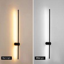 Modern Long Strip Wall Lamp Dining Room Bedroom Study Corridor Aisle Background Wall Mirror Front Wandlamp thumbnail-2