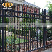 Best Quality Solid Black Cheap Metal Iron Fence Panels Residential thumbnail-2