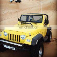 Lantsu J187 ABS Front Grille l for Jeep for Wrangler TJ 1997-2006 Factory Supplies thumbnail-5