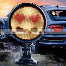 APP Cell Phone Control Display With 32 X 32 Programmable LED Screen Mini Car LED Display For Car Rear Window thumbnail-3