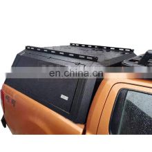 Metal Steel Black Canopy For Toyota Hilux Vigo 2005-2021 Dual Cab Tool Box Canopies