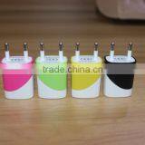 Multiple Fashionable Color Match Mobile Phone Battery Charger eu Plug thumbnail-3