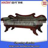 American Living Room Antique Furniture Pictures of Solid Wood Fabric Sofa Quality Choice thumbnail-5