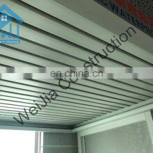 Modern Automatic Patio Outdoor Aluminium Pergola Opening Louvred Roof thumbnail-5