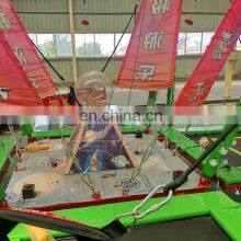 Colorful Outdoor Jumping Bungee Trampoline for Sale thumbnail-4