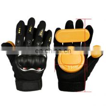 Customized Skateboard Gloves Longboard Slide Antislip Factory Made Black Skateboard Gloves