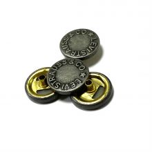 HLD Button Factory Wholesale plating spring snap button for garment