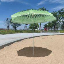 Outdoor Beach Sunshade Umbrella Sun Umbrella Seaside Umbrella Customized Manufacturer thumbnail-3