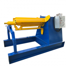 Howann Hydraulic PPGI/GI/Alu Sheet Panel Hot-selling High-effective Decoiler Machine thumbnail-4