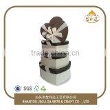 Wholesale Recycled Heart-shaped Paper Gift Box Set of 5 thumbnail-2