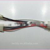 5.08 Pitch 4 Pin White Connecotr Male to Female UL 1007 Wire Assembly